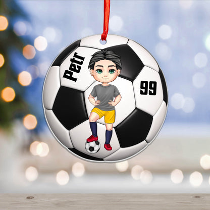 Personalizovaná akrylová ozdoba, vánoční dárek 75