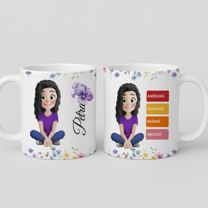 Hrnek - Holka s lidskou vlastností 2