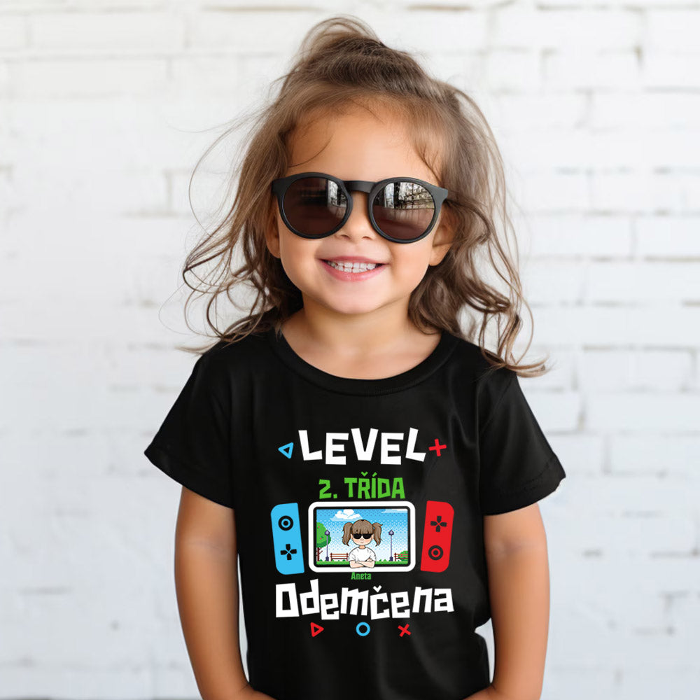 Sada 2 triček - Tričko do školky s vlastním jménem - Odemčená