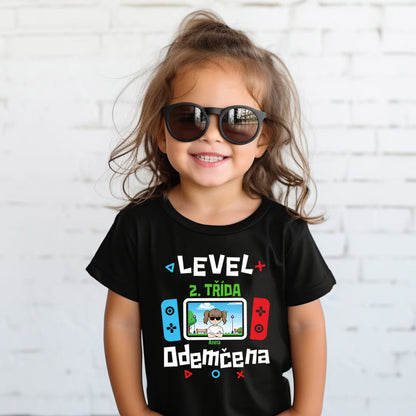 Sada 2 triček - Tričko do školky s vlastním jménem - Odemčená