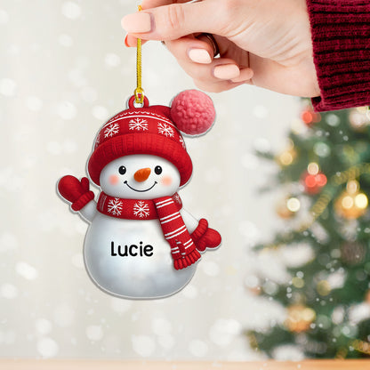 Personalizovaná akrylová ozdoba, vánoční dárek 111