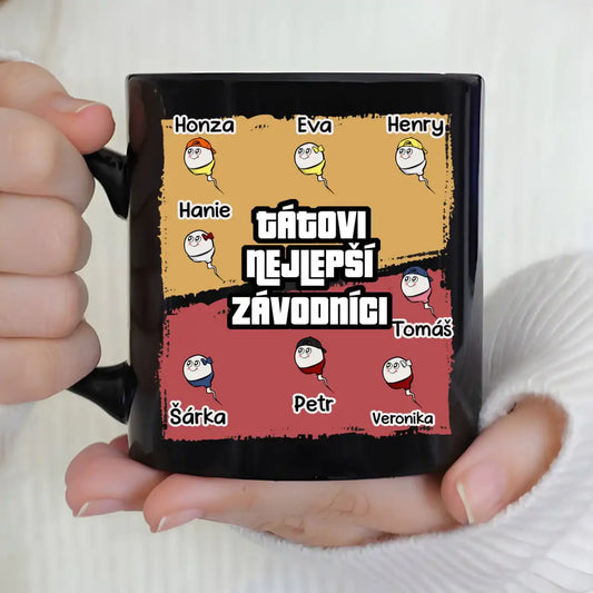 Hrnek černý - Tátovi nejlepší závodníci 3