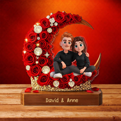 Akrylový plak - Miluji Tě 2