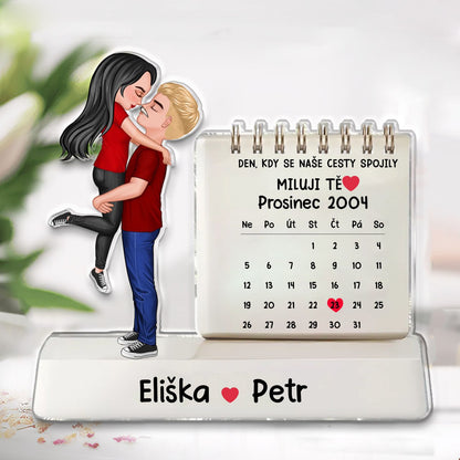 Akrylový plak - Den, kdy se naše cesty spojily