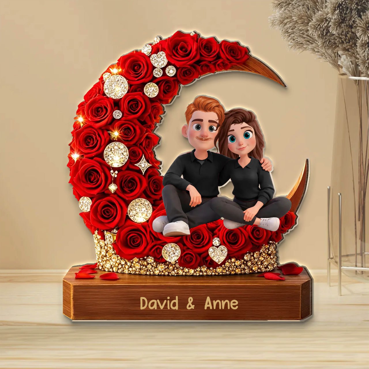 Akrylový plak - Miluji Tě 2