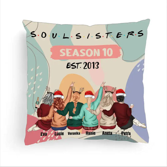 Polštář - B.E.S.T.F.R.I.E.N.D.S - Až 6 holky - Climo.cz