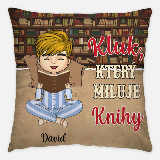 Polštář - Kluk, který miluje knihy - Climo.cz