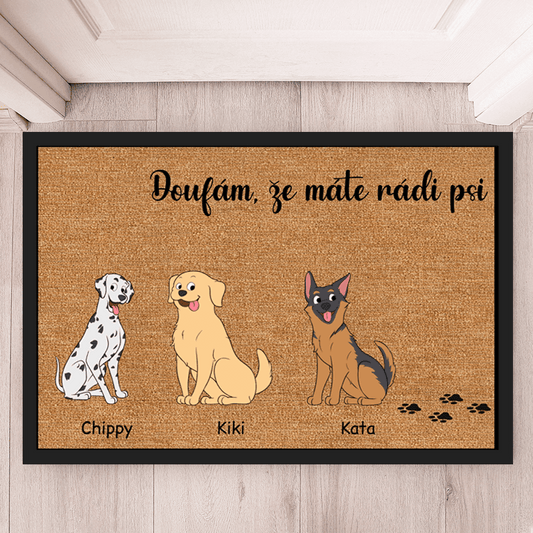 Rohožka - Doufám, že máte rádi psi - Až 4 psi - Climo.cz