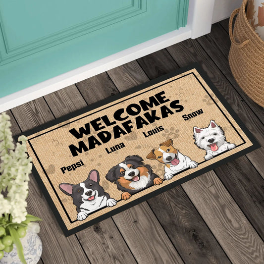 Rohožka - Welcome Madafakas - Až 6 mazlíčků - Climo.cz