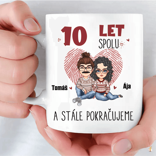 Sada hrknů 2ks 330 ml - X Let spolu. A stále pokračujeme - Climo.cz