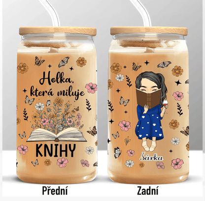 Skleněný - Holka, která miluje knihy