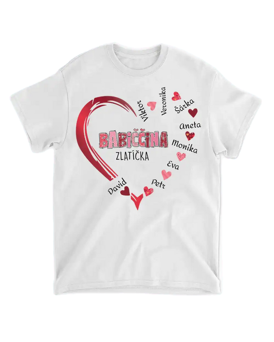 Tričko - Babiččina zlatíčka 2 - Až 10 dětí - Climo.cz