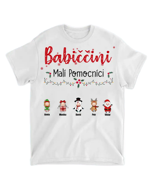 Tričko - Babiččini malí pomocníci - Až 10 dětí - Climo.cz