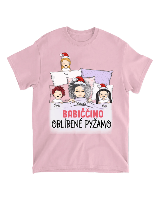 Tričko - Babiččino spací tričko - Až 5 dětí - Climo.cz