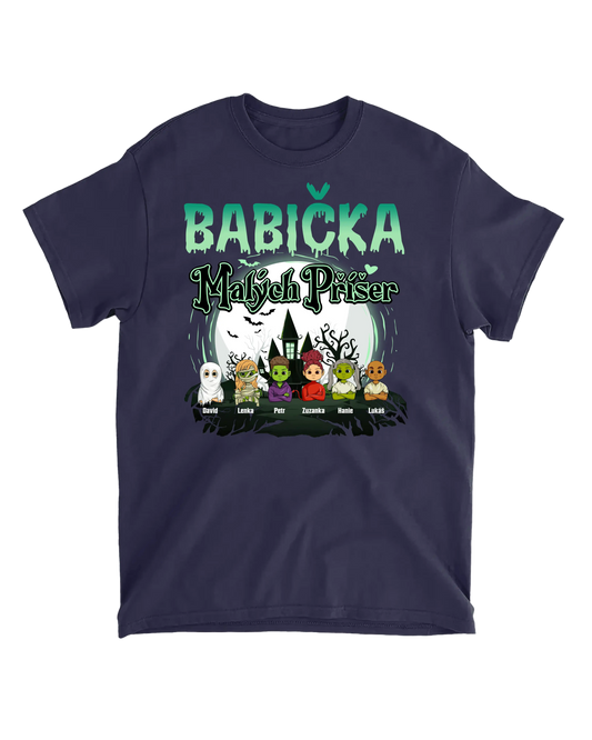 Tričko - Babička malých příšer 3 - až 15 dětí - Climo.cz