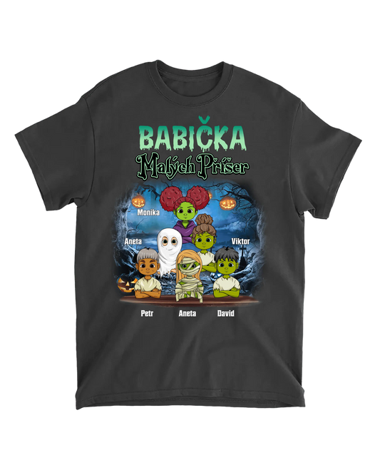 Tričko - Babička malých příšer 4 - až 6 dětí - Climo.cz