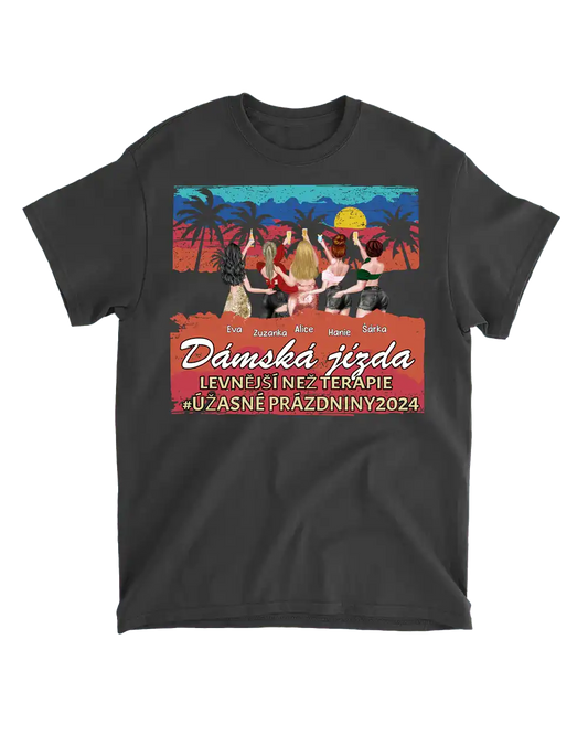 Tričko - Dámská jízda - Až 5 holky - Climo.cz