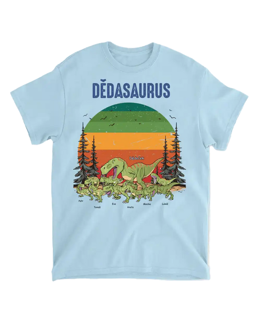 Tričko - Dědasaurus - Až 9 dětí - Climo.cz