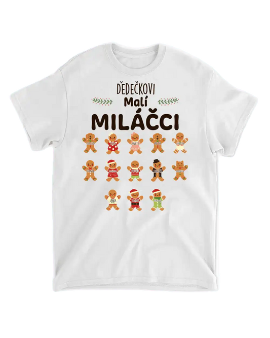 Tričko - Dědečkovi malí miláčci - Až 15 dětí - Climo.cz