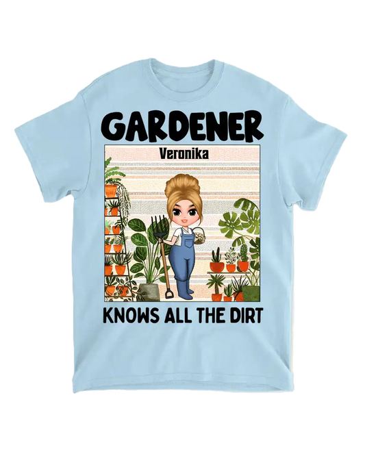 Tričko - Gardener knows all the dirt - Climo.cz