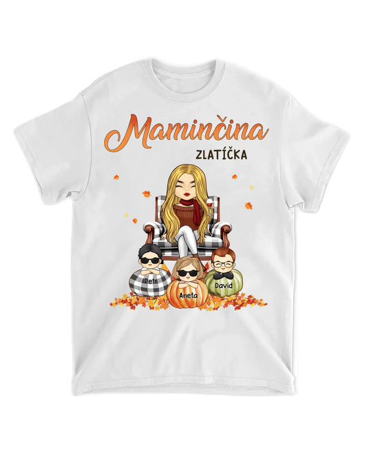 Tričko - Maminčina zlatíčka - Až 8 dětí - Climo.cz