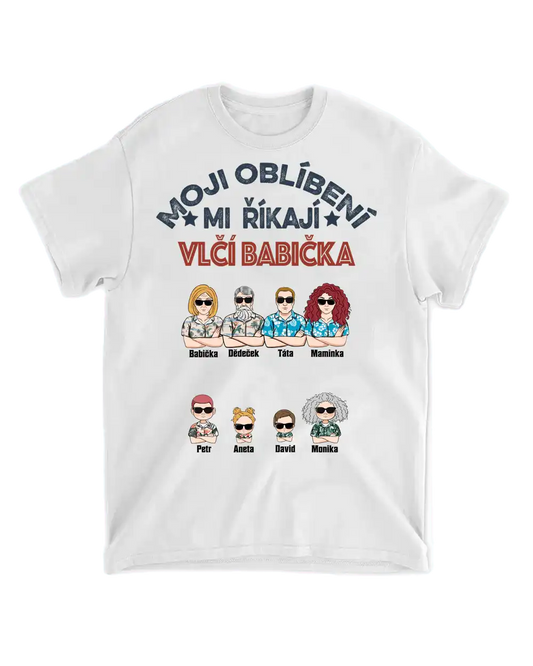 Tričko - Moji oblíbení mi říkají 2 - Až 12 lidí - Climo.cz