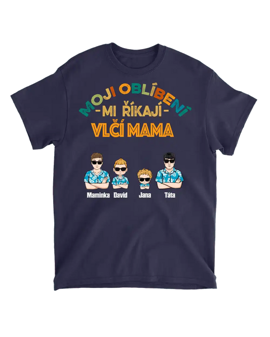 Tričko - Moji oblíbení mi říkají - Až 12 lidí - Climo.cz