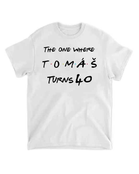 Tričko - Narozeninové jméno - Climo.cz