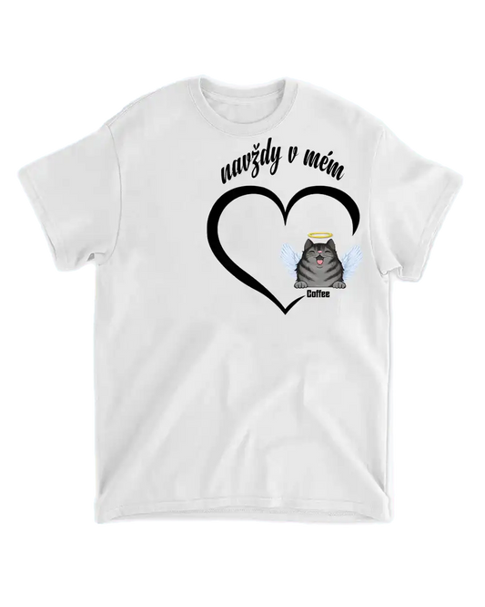 Tričko - Navždy v mém srdci - až 4 mazlíčků - Climo.cz