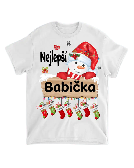 Tričko - Nejlepší babička 3 - až 10 dětí - Climo.cz