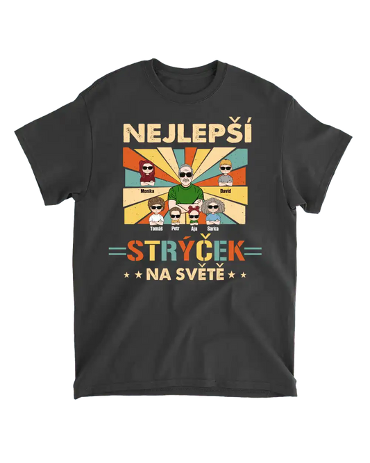 Tričko - Nejlepší Strýček na světě 2 - až 7 dětí - Climo.cz