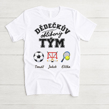 Tričko - Oblíbený tým - sporty a jména - Climo.cz