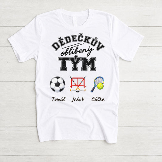 Tričko - Oblíbený tým - sporty a jména - Climo.cz