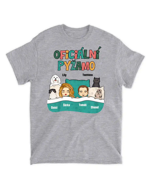 Tričko - Oficiální pyžamo 2 - až 4 mazlíčků - Climo.cz