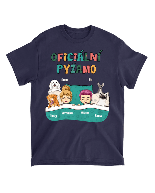 Tričko - Oficiální pyžamo 2 - až 4 mazlíčků - Climo.cz
