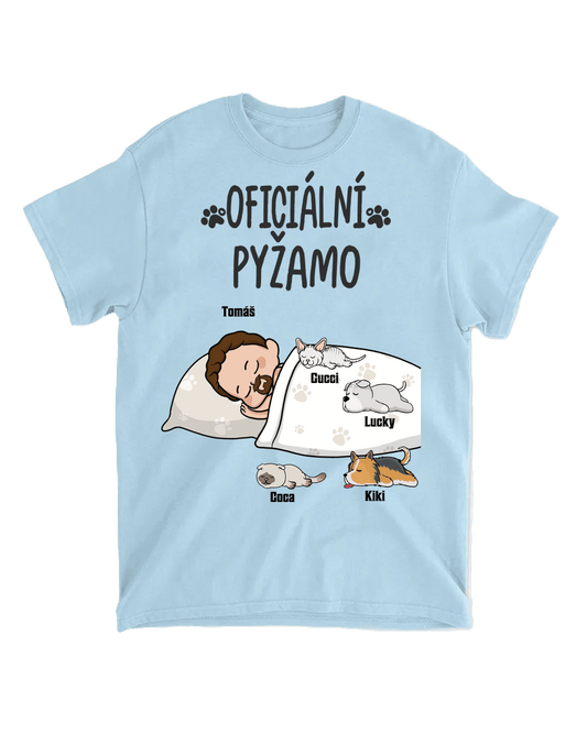 Tričko - Oficiální pyžamo 3 - až 6 mazlíčci - Climo.cz