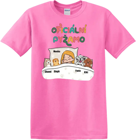 Tričko - Oficiální pyžamo 4 - až 6 mazlíčků - Climo.cz
