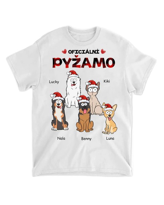 Tričko - Oficiální pyžamo 5 - až 6 mazlíčků - Climo.cz