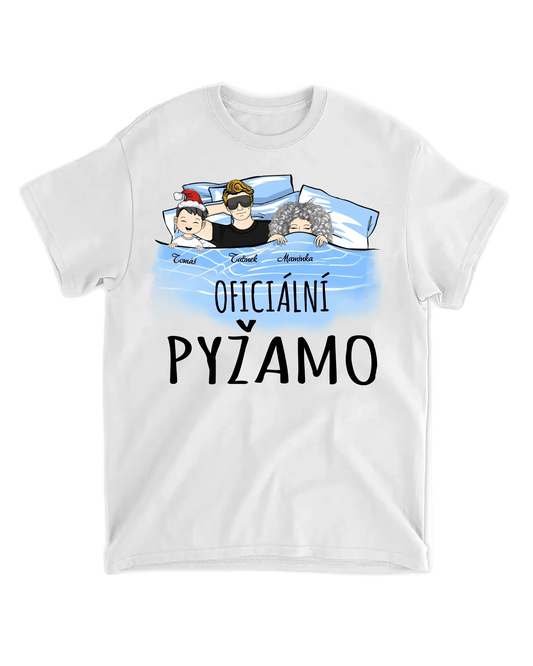 Tričko - Oficiální pyžamo 6 - Až 4 dětí - Climo.cz