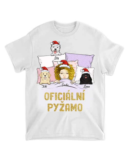 Tričko - Oficiální pyžamo 8 - až 5 mazlíčků - Climo.cz