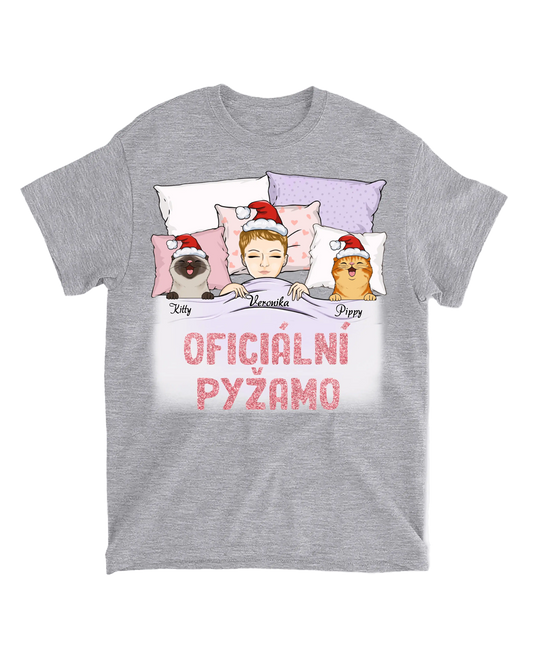 Tričko - Oficiální pyžamo 8 - až 5 mazlíčků - Climo.cz