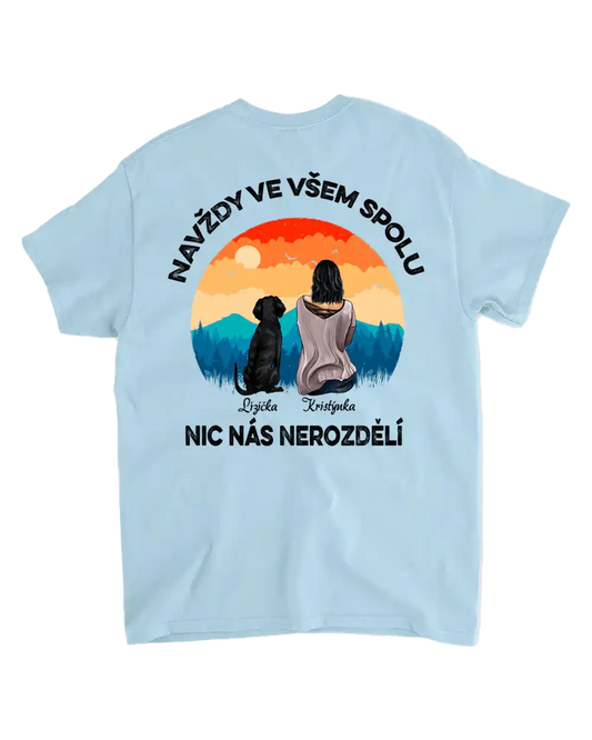 Tričko - Přátelé navždy - Zadní potisk - Climo.cz