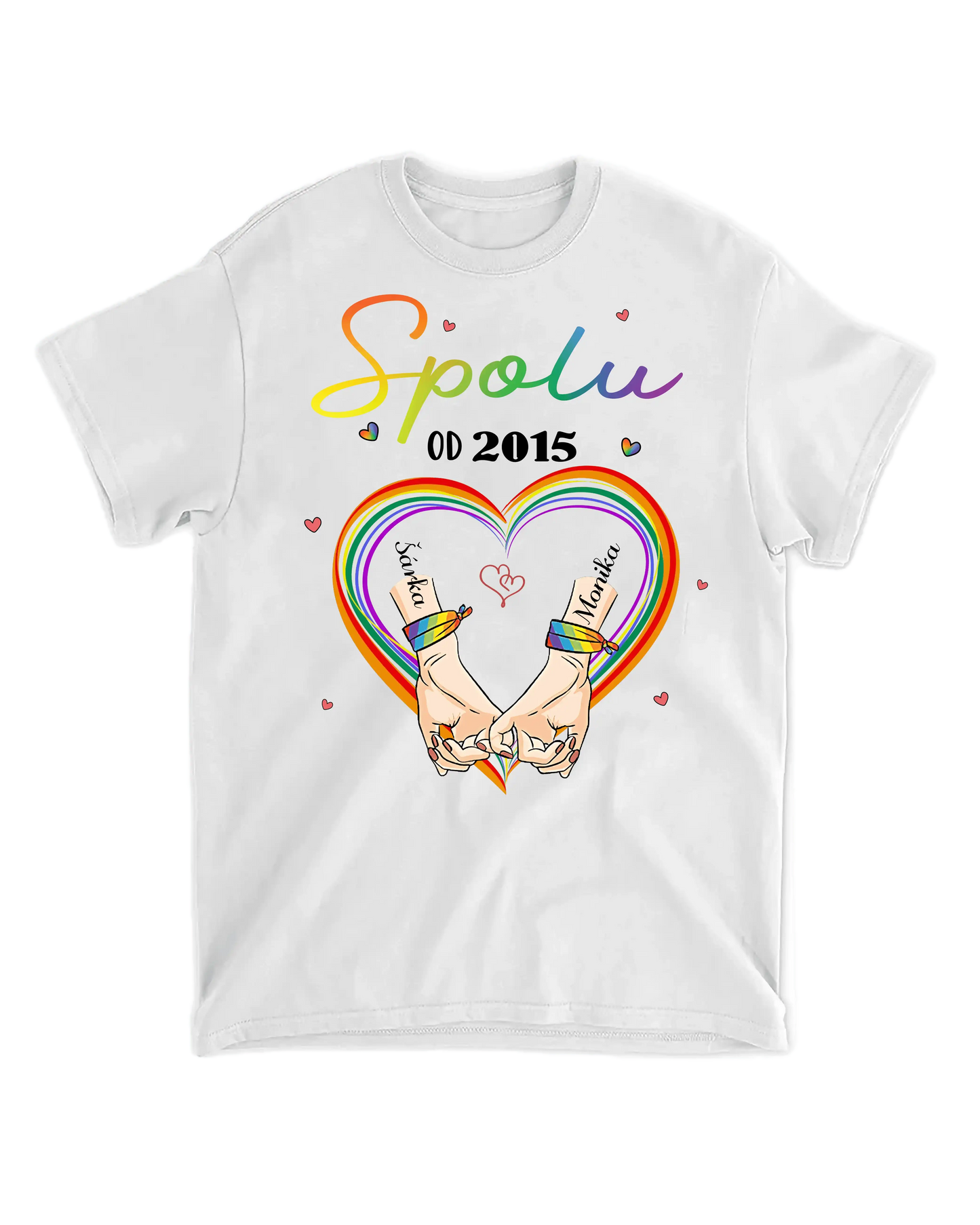 Tričko - Spolu od 2020 - LGBTQ+ 2 - Climo.cz