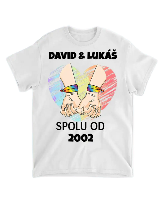 Tričko - Spolu od 2020 - LGBTQ+ - Climo.cz