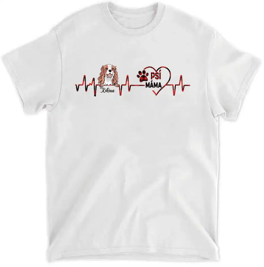 Tričko - Srdeční tep - Psi - Climo.cz