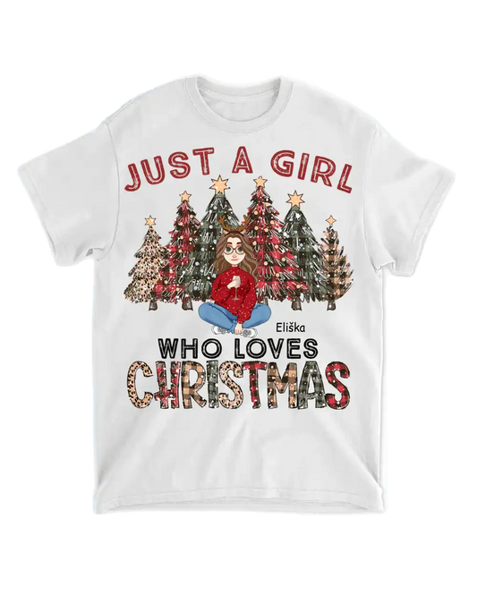 Tričko - Tahle holka miluje Vánoce - Climo.cz