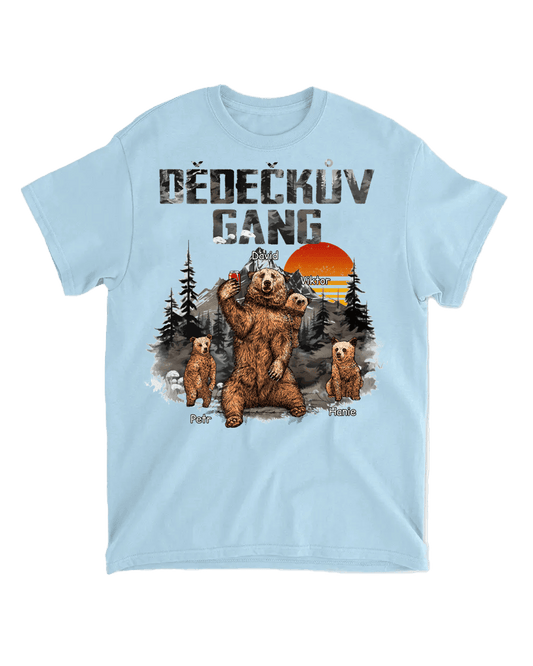 Tričko - Tátův gang - až 8 dětí - Climo.cz