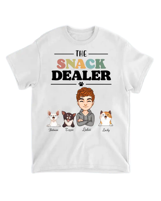 Tričko - The Snack Dealer - až 4 mazlíčci - Climo.cz