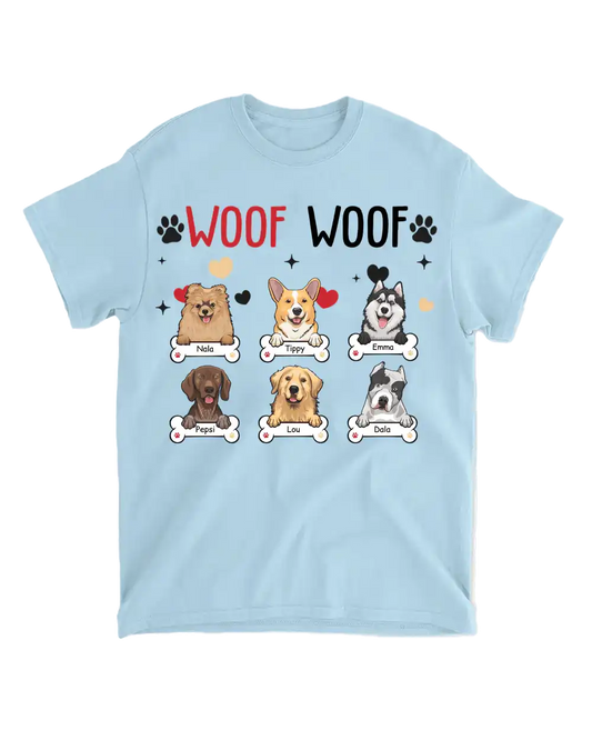 Tričko - Woof woof - až 6 psi - Climo.cz