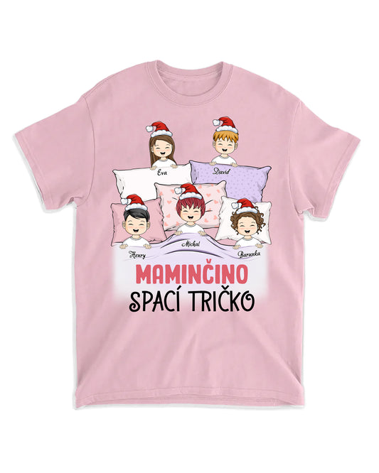 Tričko - Babiččino spací tričko 2 - Až 7 dětí